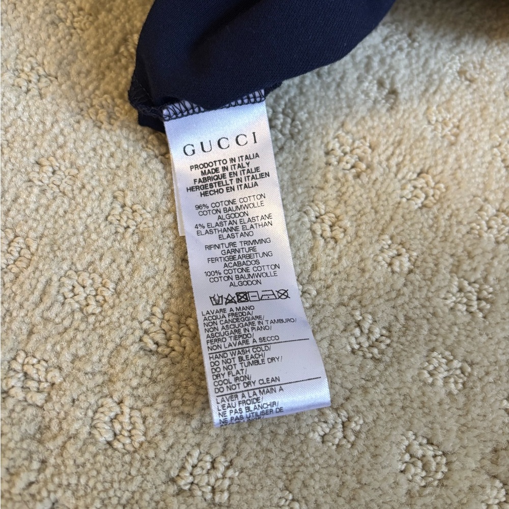 Gucci Navy Polo Shirt romper - Picture 7 of 7